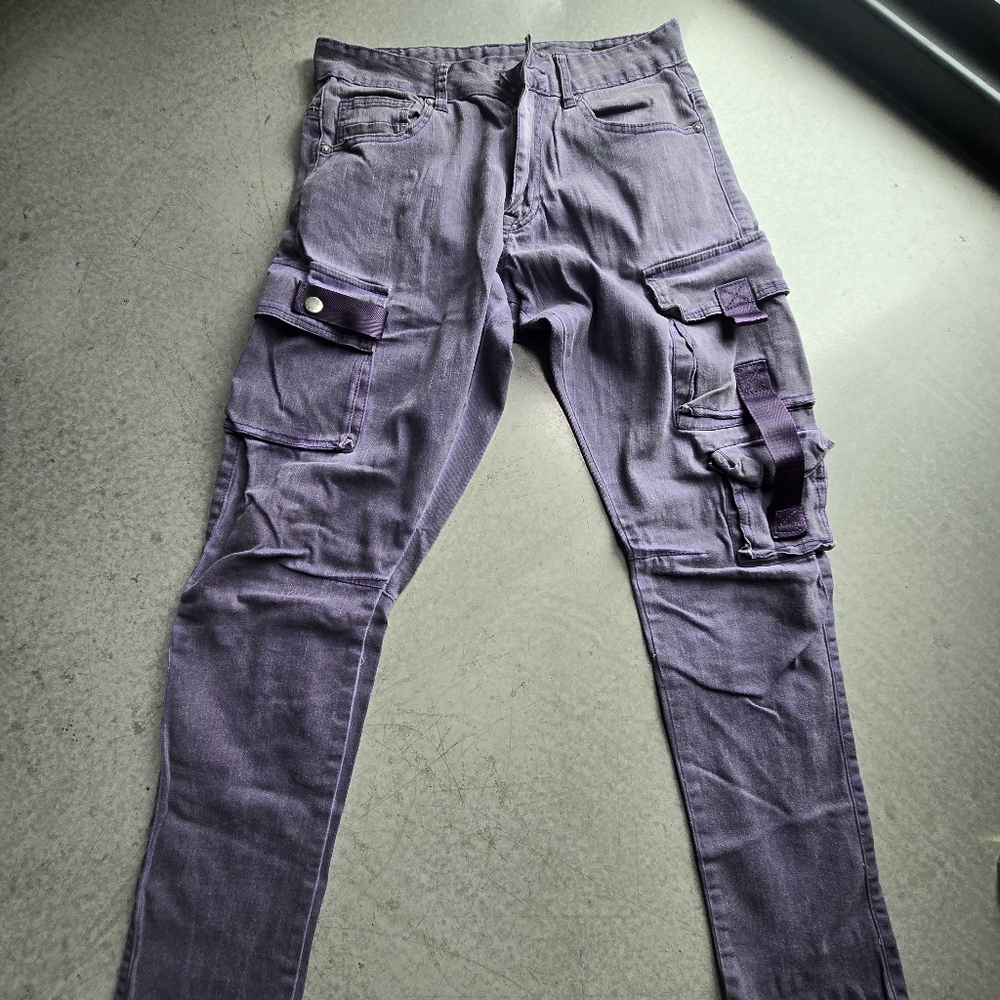 Smoke Rise Stacked Utility Jeans size 32 X 32
